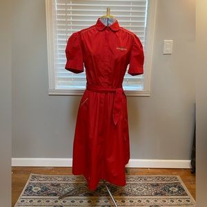 Vintage Red Dress plus size
